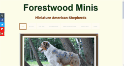 Desktop Screenshot of forestwoodminis.com